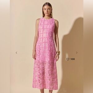 Endless Rose Pink Sleeveless Crew Neck Maxi Sundress